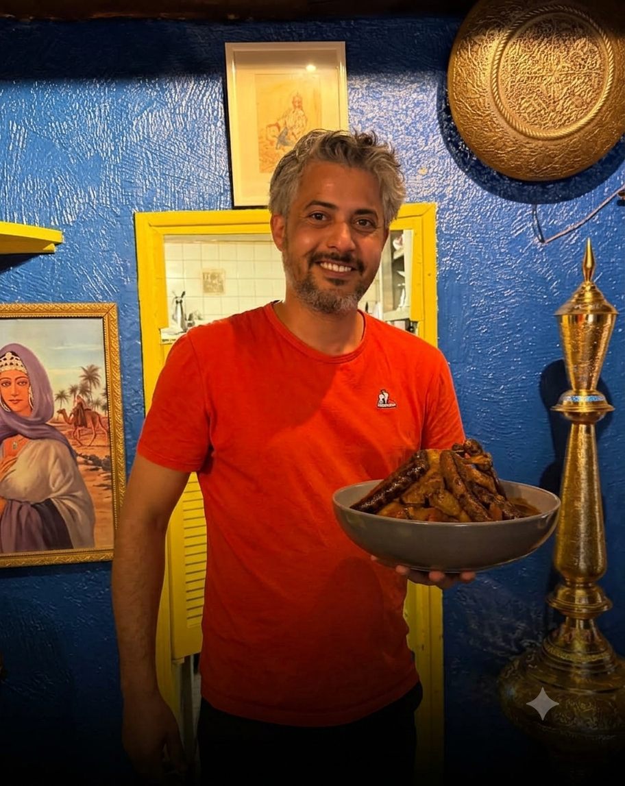Hafid El Abar, chef du Chameau Gourmand